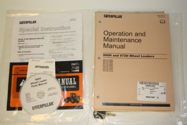 CATERPILLAR Manual 966H 972H